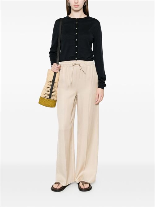 Pantalone donna Emme Marella sabbia in viscosa e lino EMME Marella | PACCHE005